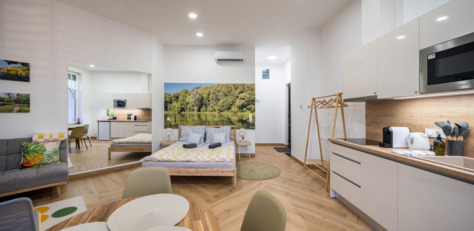 Stafetahaz Apartmanok Vac Luaran gambar